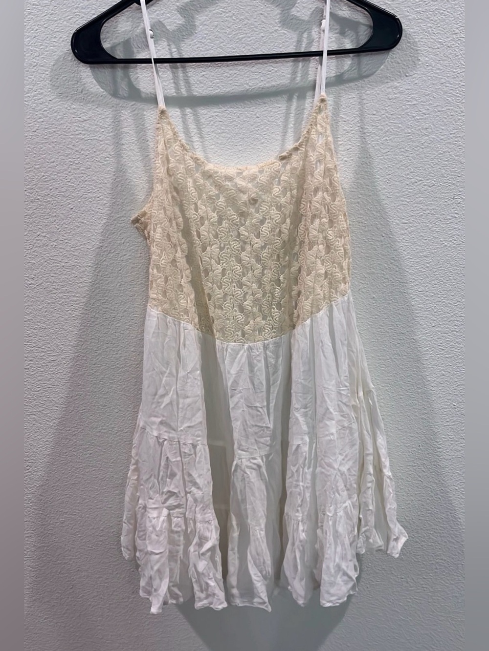 entro Soft Pink Lace Trim Sleeveless Top